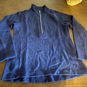 Tommy Bahama Men's Navy Zip-Up Sweater